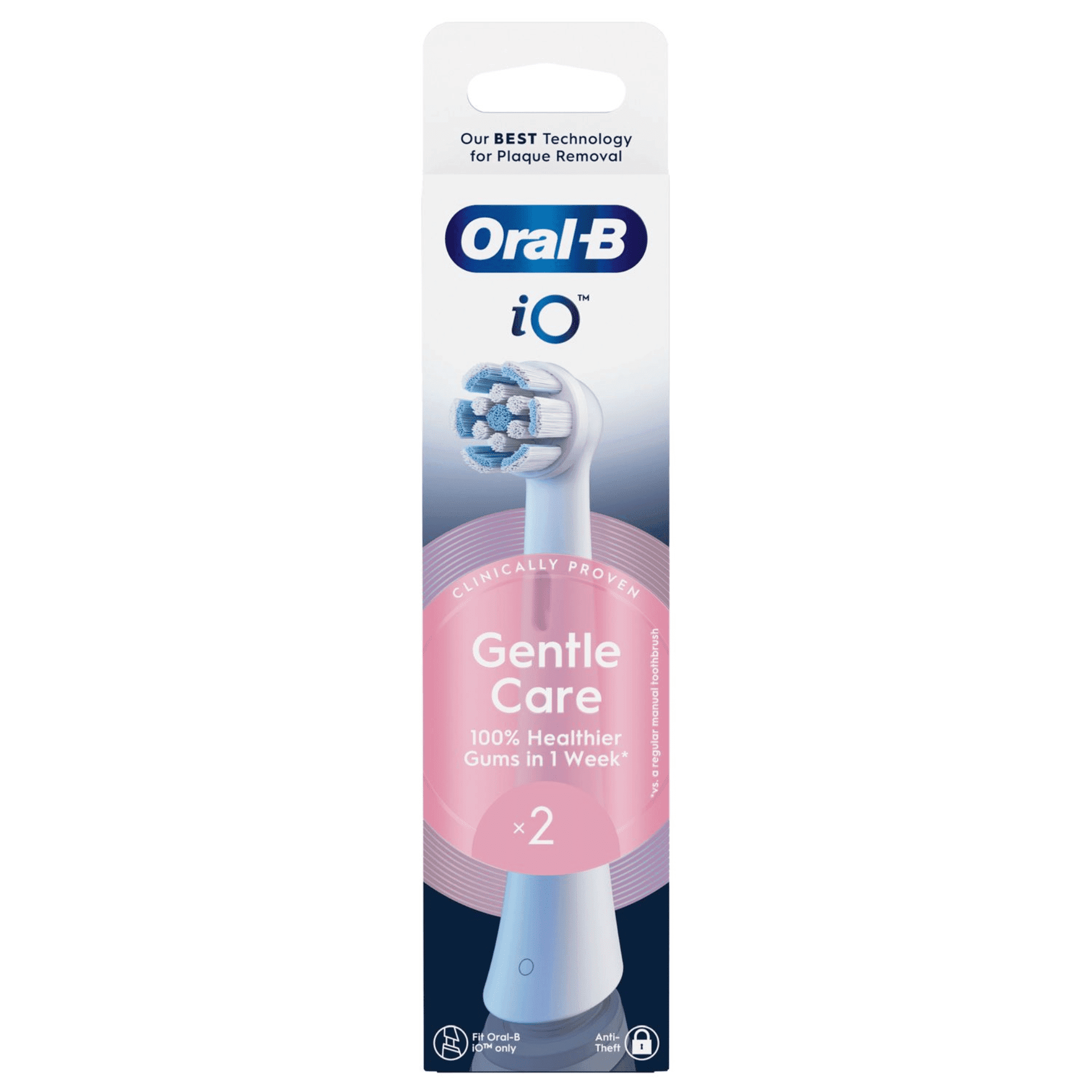 ORAL-B IO Gentle Care Toothbrush Replacement Heads 2 Pcs - View #3